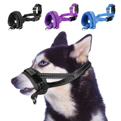 SlowTon bozal suave acolchado para perros, comodidad diaria en paseos.