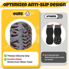 Calcetines SlowTon protegen patas en climas fríos y superficies frías.