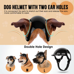 Gafas SlowTon para perro, protección UV y visión clara al exterior