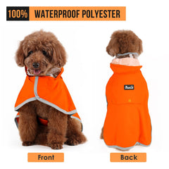 SlowTon impermeable con bolsillo portátil para guardar la chaqueta.