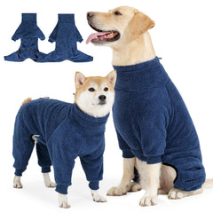 SlowTon perro pijama pelo denso: mantiene calor y comodidad en invierno.