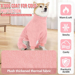SlowTon pijama para perro, ajuste cuello y cola para mejor contención.