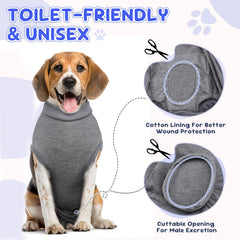 SlowTon abertura abdominal, protección de la herida y paso al baño sin quitar la prenda.