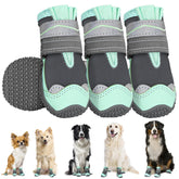 SlowTon impermeables para perros protegen patas durante paseos en lluvia