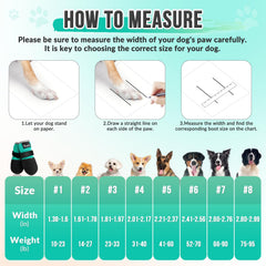 SlowTon zapatos para perros impermeables evitan humedad durante la lluvia
