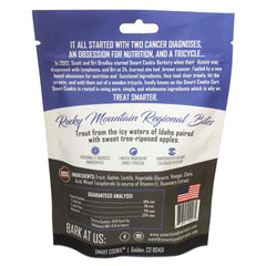 Smart Cookie Trout & Apple: golosinas sin granos para perros.
