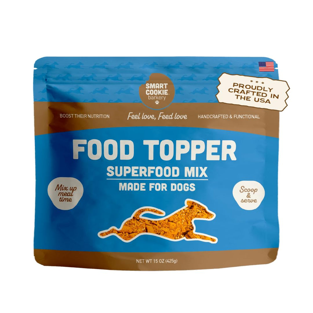 Smart Cookie salmón real sobre la comida para perros, sabor y nutrientes.