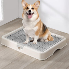 Smart Paws bandeja de entrenamiento para perros con colector de orina, ayuda a mantener el área limpia