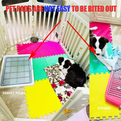 Smart Paws placa de malla a 2 cm, evita mojar patas.