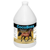 SmartEquine CocoSoya Aceite: vertido de botella para nutrir el pelaje y brillo.