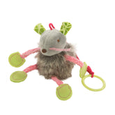 SmartyKat Ratón rebote cuerda elastica: estimula caza y ejercicio divertido para tu gato.