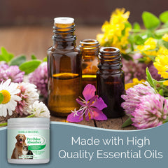 SMELLS BEGONE hecho en EE.UU. con ingredientes vegetales