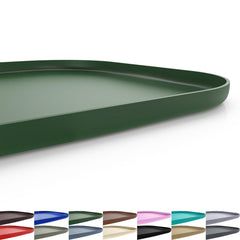 SMILOOL mantel de silicona con borde elevado protege el suelo durante las comidas.