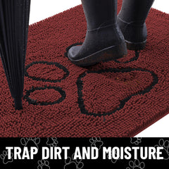Smiry alfombra absorbente que seca rápidamente los pies