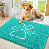 Smiry alfombra de entrada con chenille suave para pies cómodos y cálidos