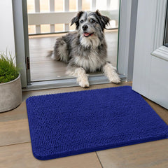 Smiry alfombra de entrada para patas mojadas, absorbe humedad y protege el suelo.