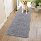 Alfombra Smiry para puerta con patas mojadas absorbe humedad para interiores.