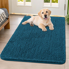 Smiry alfombra de entrada para patas mojadas, ayuda a secar y evitar charcos.