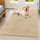 Alfombra Smiry para entrada, absorbe humedad y suciedad de las patas sucias.