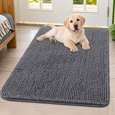 Smiry alfombra para perros en la entrada absorbe humedad y evita charcos.