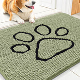 Smiry alfombra-entrada-perros absorbente ideal para mantener limpio el interior.