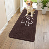 Smiry alfombra de entrada para perros absorbente, mantiene limpio el piso.