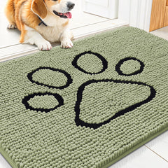 Smiry alfombra-entrada-perros absorbente ideal para mantener limpio el interior.