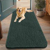 Alfombra Smiry para perros con huellas mojadas, evita charcos en la entrada.