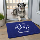 Alfombra Smiry para entrada con patas sucias, captura la suciedad.