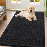 Smiry alfombra de entrada con tacto suave para mascotas y pies cómodos