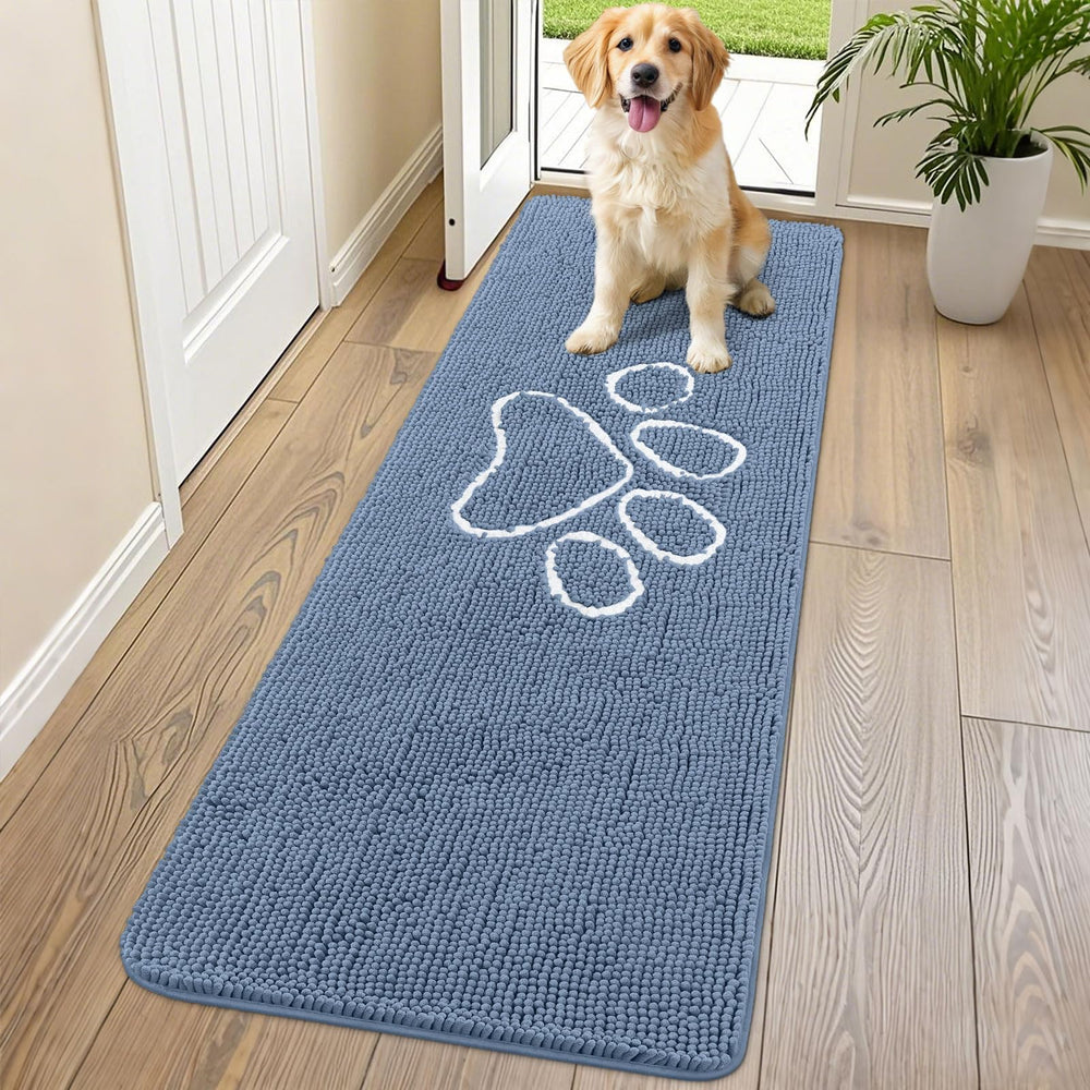 Alfombra Smiry para puerta absorbente captura humedad y suciedad en cada entrada.