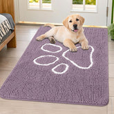 Smiry alfombra puerta chenILLE suave para patitas mojadas y cómodo paso diario