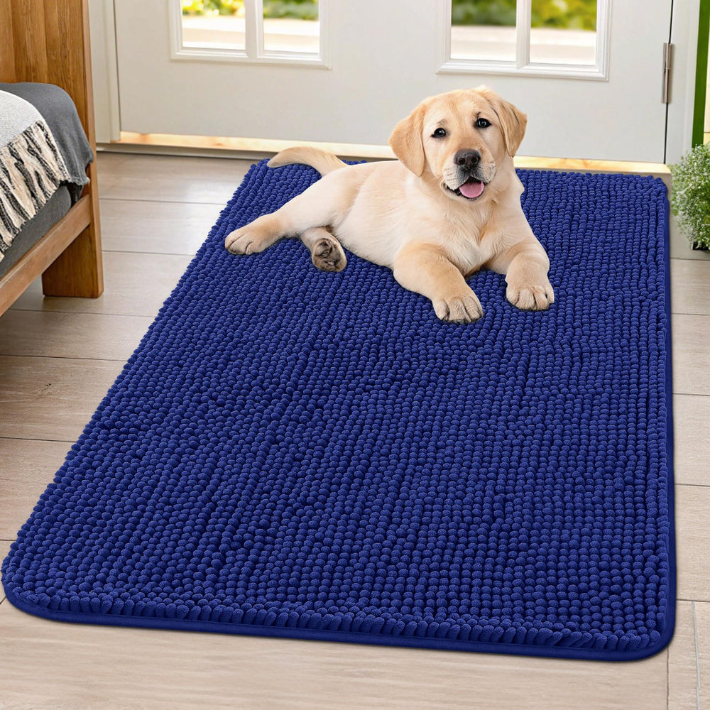 Smiry alfombra de entrada para patas mojadas, absorbe humedad y evita resbalones.