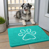 Smiry alfombra para perros, absorbente, captura humedad al entrar.