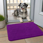 Smiry alfombra de puerta absorbe humedad y suciedad para entradas limpias