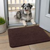 Smiry alfombra de puerta para perros, patas húmedas, absorbe humedad y suciedad.