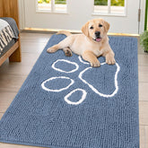 Smiry alfombrilla de entrada absorbe humedad y suciedad de patas mojadas