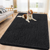 Smiry alfombrilla de entrada para perros captura humedad y suciedad, mantiene el suelo limpio.