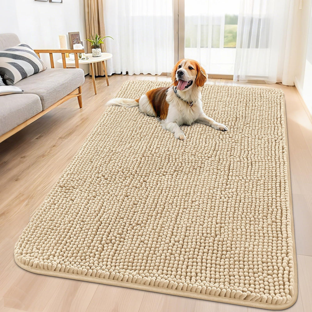 Smiry alfombrilla para patas mojadas en la entrada, absorbe humedad y evita charcos.