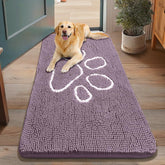 Smiry alfombrilla absorbente para puerta atrapa humedad y suciedad, uso diario