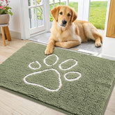 Smiry alfombrilla para puertas de chenilla, absorbe humedad y reduce el polvo en la entrada.