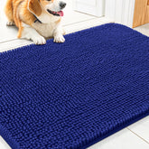 Smiry Alfombrilla para Puerta Patas Mojadas 30x20, absorbe humedad y evita charcos.