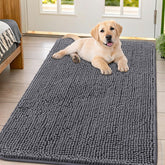 Smiry alfombrilla para puerta de perro con absorción de humedad en la entrada