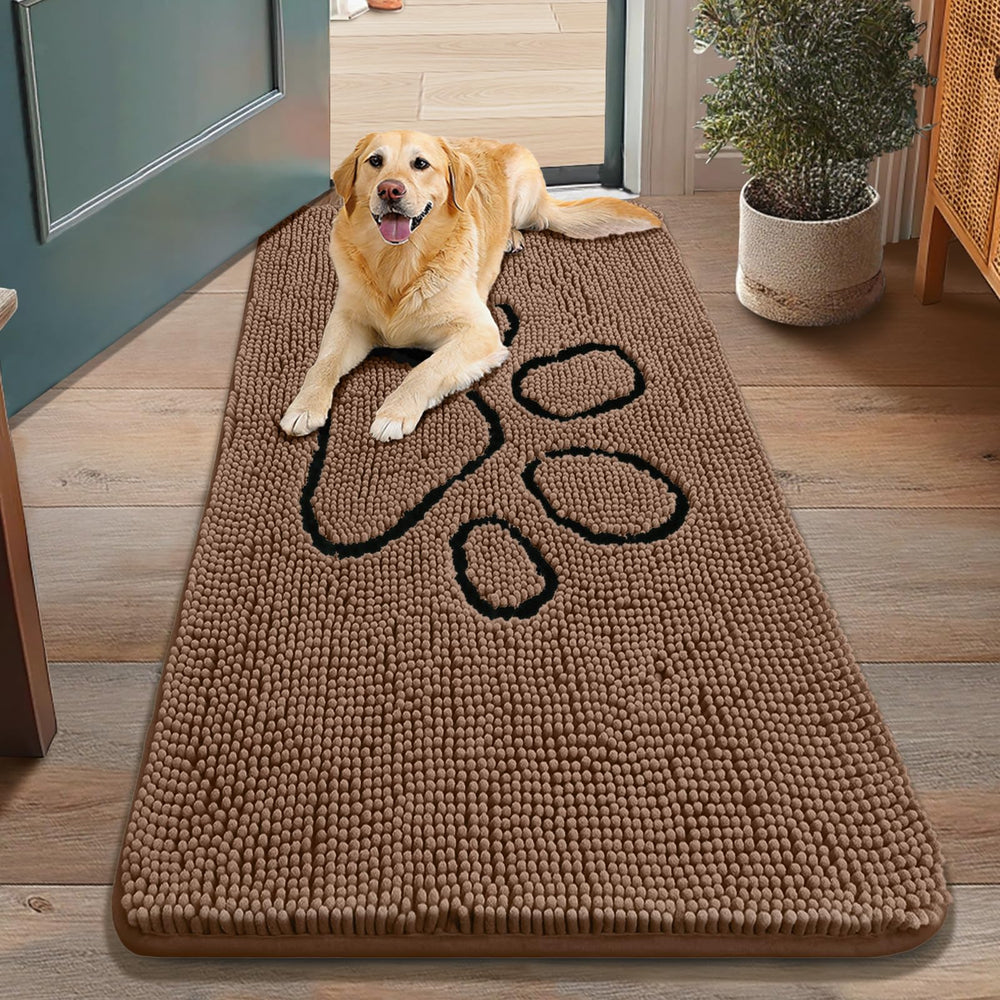 Smiry Alfombrilla para Puerta con patas sucias y protección del suelo.