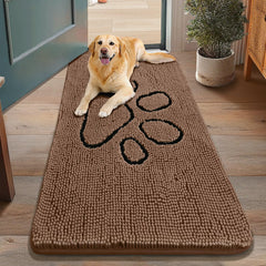 Smiry Alfombrilla para Puerta con patas sucias y protección del suelo.