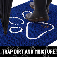 Smiry felpudo de entrada absorbente, ideal para mantener suelos secos