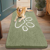 Smiry felpudo para perros con patas húmedas, absorbe humedad al entrar