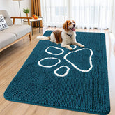 Smiry felpudo para patas polvorientas, absorbente y antideslizante para entradas.