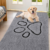 Smiry felpudo para perros: entrada suave que atrapa suciedad y humedad.
