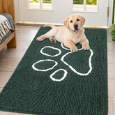 Smiry felpudo para perros, patas mojadas, atrapa suciedad cerca de la puerta